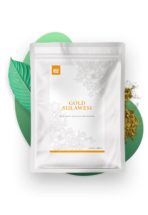Gold Sulawesi Kratom Powder