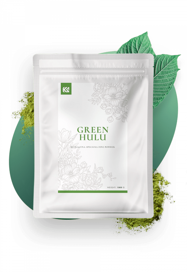 Green Hulu Kratom Powder