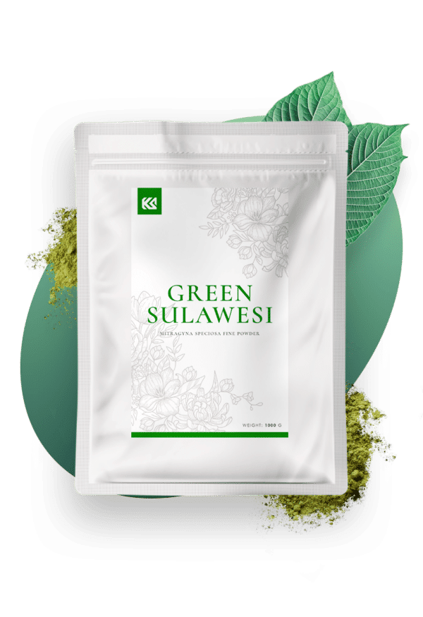 Green Sulawesi Kratom Powder