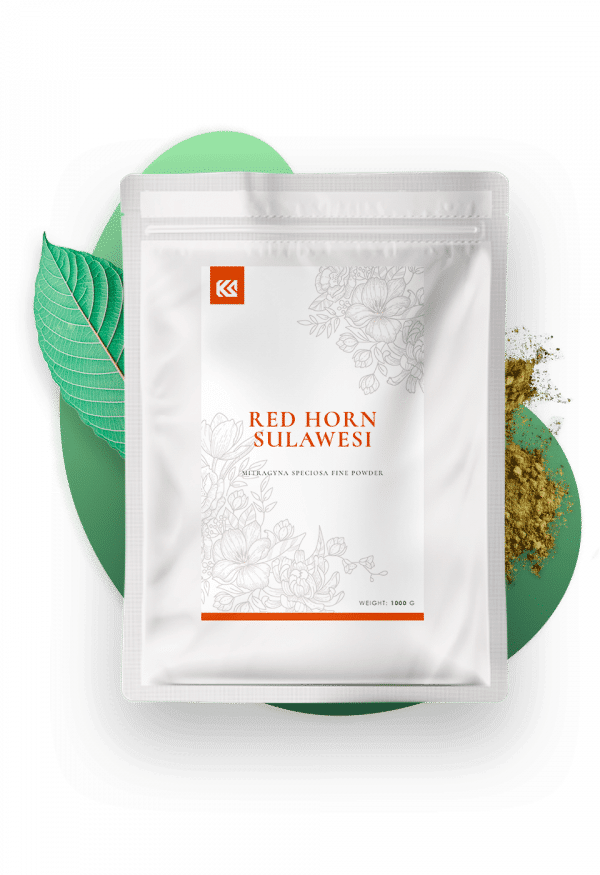 Red Horn Sulawesi Kratom Powder
