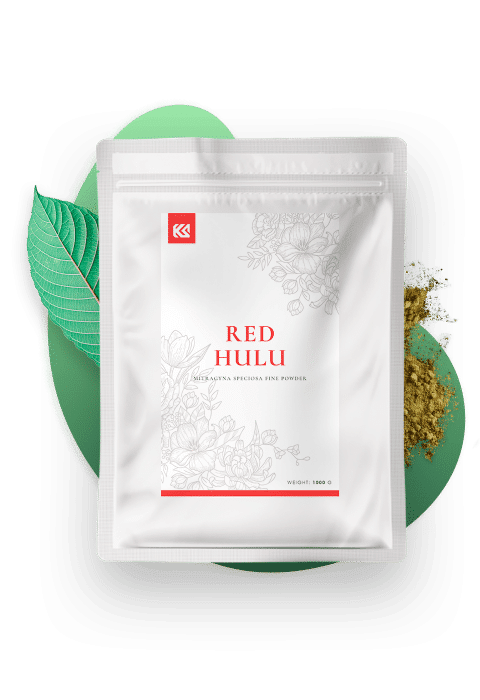 Red Hulu Kratom Powder