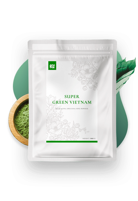 Super Green Vietnam Kratom Powder