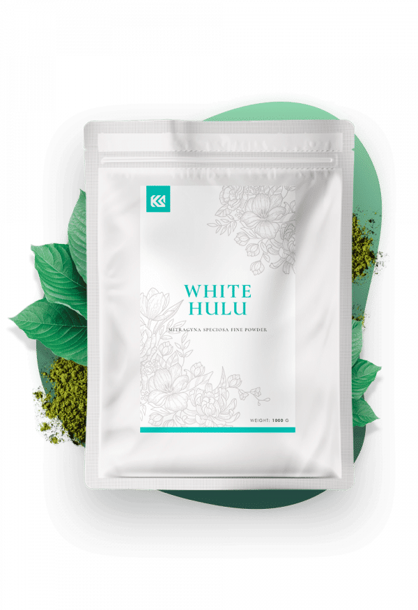 White Hulu Kratom Powder
