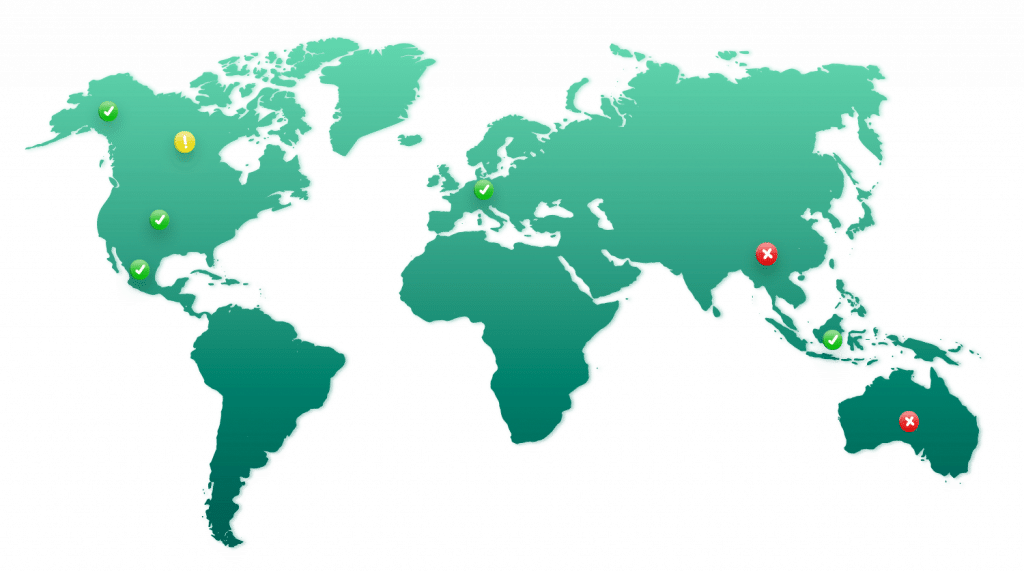 Kratom Legality Maps World